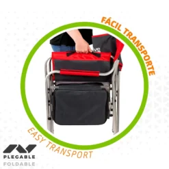 Aktive Aluminium With Tray And Iso Bag Director Folding Chair -CRESI Dive Shop aktive aluminium with tray and iso bag director folding chair 4