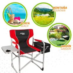 Aktive Aluminium With Tray And Iso Bag Director Folding Chair -CRESI Dive Shop aktive aluminium with tray and iso bag director folding chair 5
