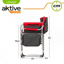 Aktive Aluminium With Tray And Iso Bag Director Folding Chair -CRESI Dive Shop aktive aluminium with tray and iso bag director folding chair 7