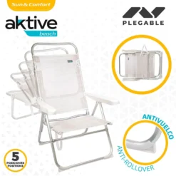 Aktive Beach Aluminum Multi Position Folding Chair 11 Aktive Beach Aluminum Multi Position Folding Chair -CRESI Dive Shop aktive beach aluminum multi position folding chair 2