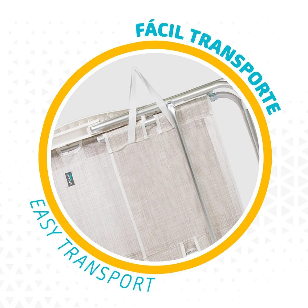 Aktive Beach Aluminum Multi Position Folding Chair 6 Aktive Beach Aluminum Multi Position Folding Chair - Image 4