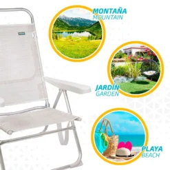 Aktive Beach Aluminum Multi Position Folding Chair 13 Aktive Beach Aluminum Multi Position Folding Chair -CRESI Dive Shop aktive beach aluminum multi position folding chair 4