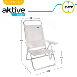 Aktive Beach Aluminum Multi Position Folding Chair 14 Aktive Beach Aluminum Multi Position Folding Chair -CRESI Dive Shop aktive beach aluminum multi position folding chair 5