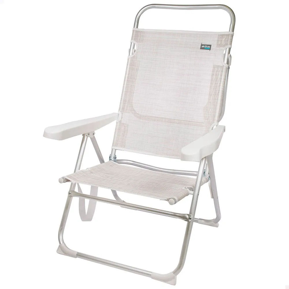 Aktive Beach Aluminum Multi Position Folding Chair 3 Aktive Beach Aluminum Multi Position Folding Chair
