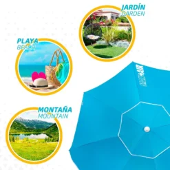 Aktive Beach Umbrella 200cm UV50 Protection 16 Aktive Beach Umbrella 200cm UV50 Protection -CRESI Dive Shop aktive beach umbrella 200cm uv50 protection 6