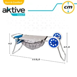 Aktive Chair Mover Trolley Beach 52x37x105 Cm -CRESI Dive Shop aktive chair mover trolley beach 52x37x105 cm 5