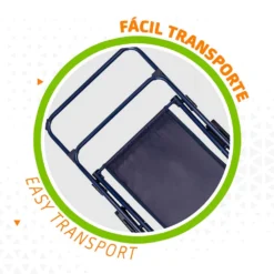 Aktive Fixed Folding Chair 53x47x85 Cm -CRESI Dive Shop aktive fixed folding chair 53x47x85 cm 3