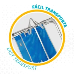 Aktive Fixed Folding Chair 57x51x89 Cm -CRESI Dive Shop aktive fixed folding chair 57x51x89 cm 3