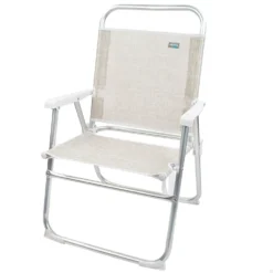 Aktive Fixed Folding Chair Aluminium 51x56x90 Cm
