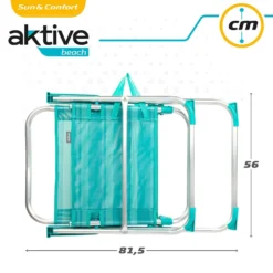 Aktive Fixed Folding Chair Aluminium 56x50x88 Cm 15 Aktive Fixed Folding Chair Aluminium 56x50x88 Cm -CRESI Dive Shop aktive fixed folding chair aluminium 56x50x88 cm 6