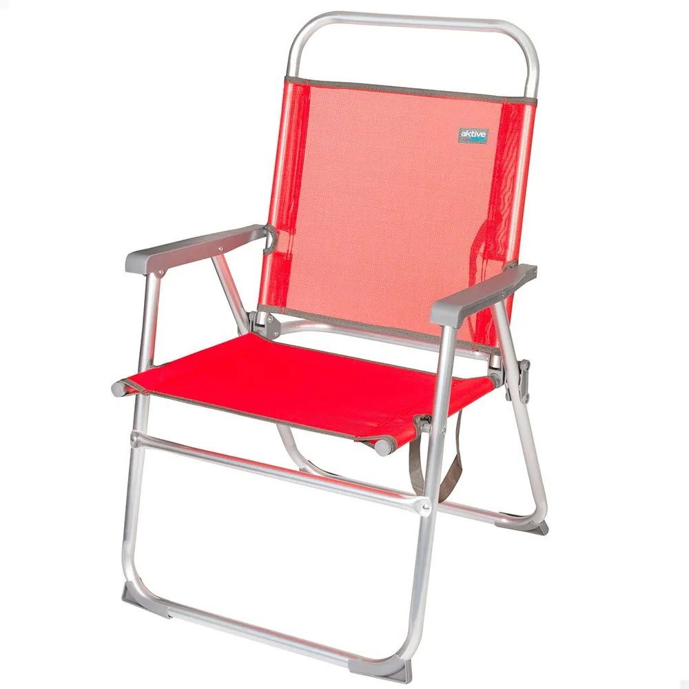 Aktive Fixed Folding Chair Aluminium 56x50x88 Cm 3 Aktive Fixed Folding Chair Aluminium 56x50x88 Cm