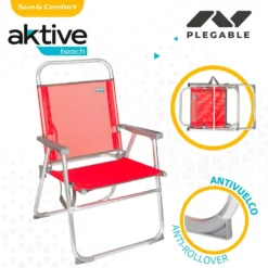Aktive Fixed Folding Chair Aluminium 56x50x88 Cm 11 Aktive Fixed Folding Chair Aluminium 56x50x88 Cm -CRESI Dive Shop aktive fixed folding chair aluminium 56x50x88 cm 9