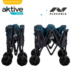Aktive Foldable Cart With Wheels For Sand 50kg -CRESI Dive Shop aktive foldable cart with wheels for sand 50kg 2