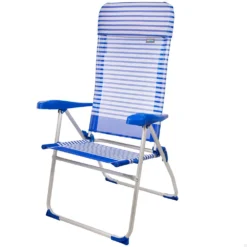 Aktive Folding Chair 7 Positions With Cushion 64x61x118 Cm