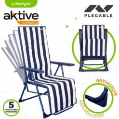 Aktive Folding Sunbed 5-Position -CRESI Dive Shop aktive folding sunbed 5 position 2
