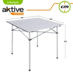 Aktive Folding Table 70x70x70 Cm -CRESI Dive Shop aktive folding table 70x70x70 cm 5