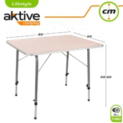 Aktive Folding Table Height-Adjustable 80x60x50-69 Cm 14 Aktive Folding Table Height-Adjustable 80x60x50-69 Cm -CRESI Dive Shop aktive folding table height adjustable 80x60x50 69 cm 5