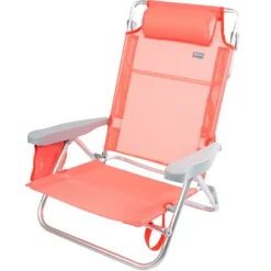 Aktive Low Folding Chair Multi-Position Aluminium 48x54x82.5 Cm