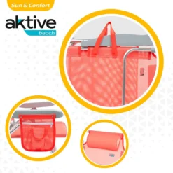 Aktive Low Folding Chair Multi-Position Aluminium 48x54x82.5 Cm -CRESI Dive Shop aktive low folding chair multi position aluminium 48x54x82.5 cm 4