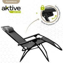 Aktive Reclining And Folding Zero Gravity Sunbed 65x108x160 Cm 12 Aktive Reclining And Folding Zero Gravity Sunbed 65x108x160 Cm -CRESI Dive Shop aktive reclining and folding zero gravity sunbed 65x108x160 cm 2