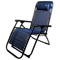 Aktive Reclining And Folding Zero Gravity Sunbed 65x108x160 Cm