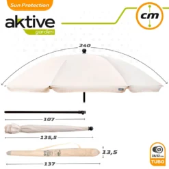 Aktive Umbrella 240 Cm UV Protection -CRESI Dive Shop aktive umbrella 240 cm uv protection 6