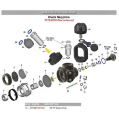 Blanking Plug 3/8 Bright MP