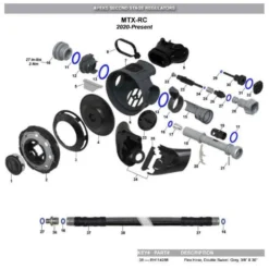 Flexi 3/8 Double Swivel