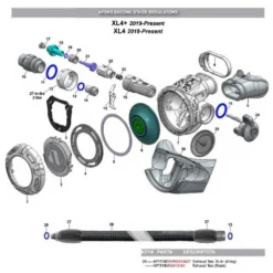 Lwr Exhaust Tee Second Stage XL4