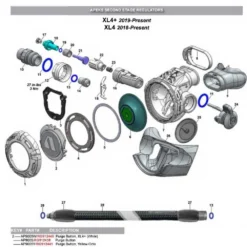 Over Mould Purge Button Second Stage XL4