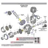Removable HP Valve Seat First Stage -CRESI Dive Shop apeks removable hp valve seat first stage