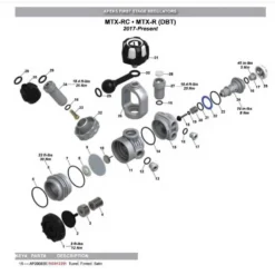 Turret Finned Satin First Stage MTX