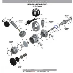 Turret Retaining Bolt First Stage Satin