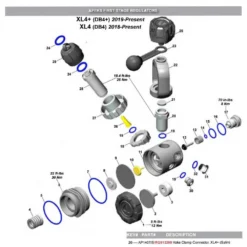Yoke Connector Satin XTX ATX 100