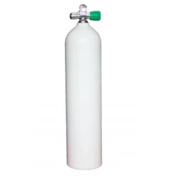 BTS Luxfer Aluminium Scuba Tank 1.5L 230 Bar EU Nitrox Left Expandable Valve