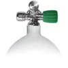 BTS Steel Scuba Tank 15L 230 Bar EU Nitrox Right Expandable Valve -CRESI Dive Shop bts steel scuba tank 15l 230 bar eu nitrox right expandable valve