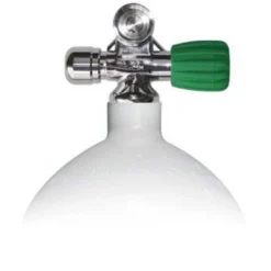 BTS Steel Scuba Tank 15L 230 Bar EU Nitrox Right Expandable Valve