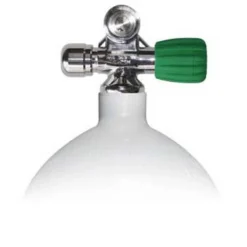 BTS Steel Scuba Tank 18L 230 Bar EU Nitrox Right Expandable Valve