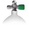 BTS Steel Scuba Tank 2L 230 Bar EU Nitrox Right Expandable Valve -CRESI Dive Shop bts steel scuba tank 2l 230 bar eu nitrox right expandable valve