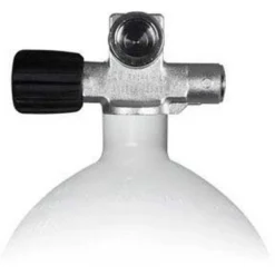 BTS Steel Scuba Tank 8.5L 230 Bar Left Expandable Valve