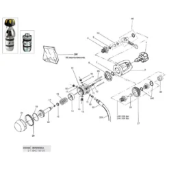 CRESSI AC2 Brass Cap First Stage