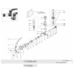 CRESSI Hexagon First Stage AC9-AC10