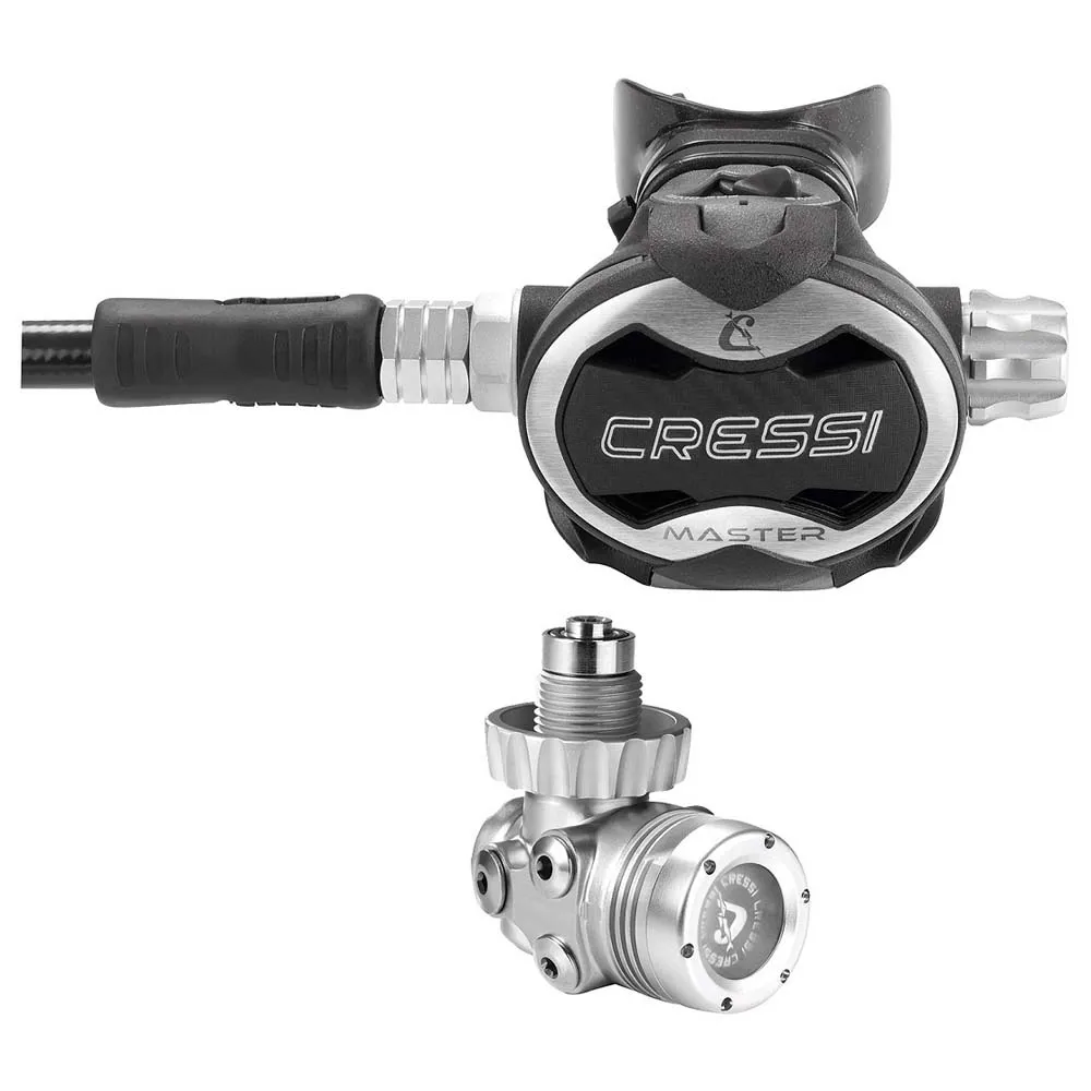 CRESSI Master Chrome T10 SC DIN 300 Regulator Set 3 CRESSI Master Chrome T10 SC DIN 300 Regulator Set