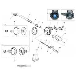 CRESSI Second Stage Exhalation Membrane / Download Valve SFCS