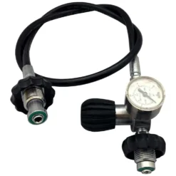 Tank Equalizer DIN With Pressure Gauge O2