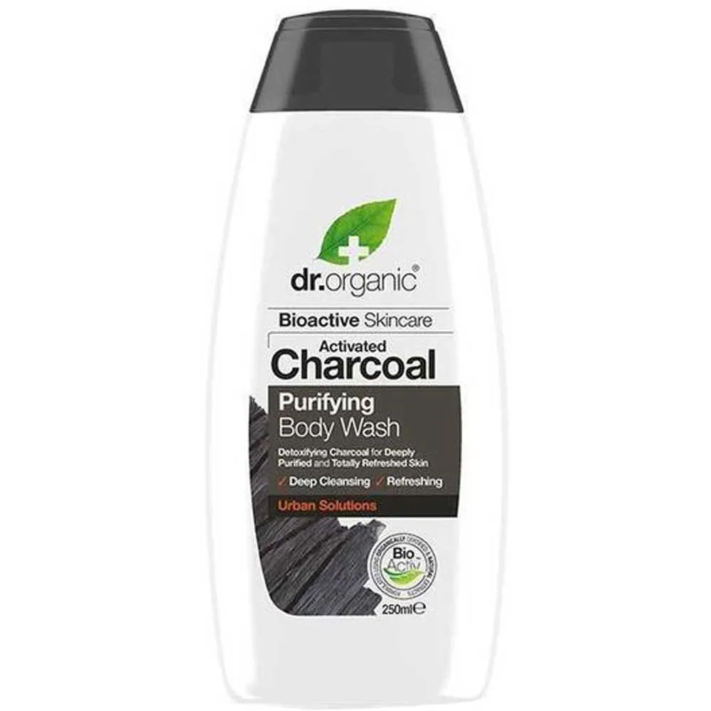 Dr Organic Charcoal Body Wash 250ml 3 Dr Organic Charcoal Body Wash 250ml