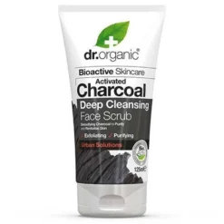Dr Organic Charcoal Face Scrub 125ml