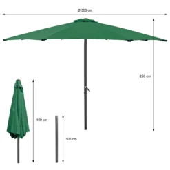 Parasol 3M -CRESI Dive Shop ecd germany parasol 3m 2