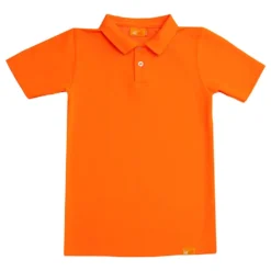 UV 50+ Kinder V Short Sleeve Polo Shirt