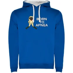 Born To Apnea Two-Colour Hoodie